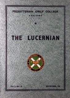 'Lucernian' Cover, 1961